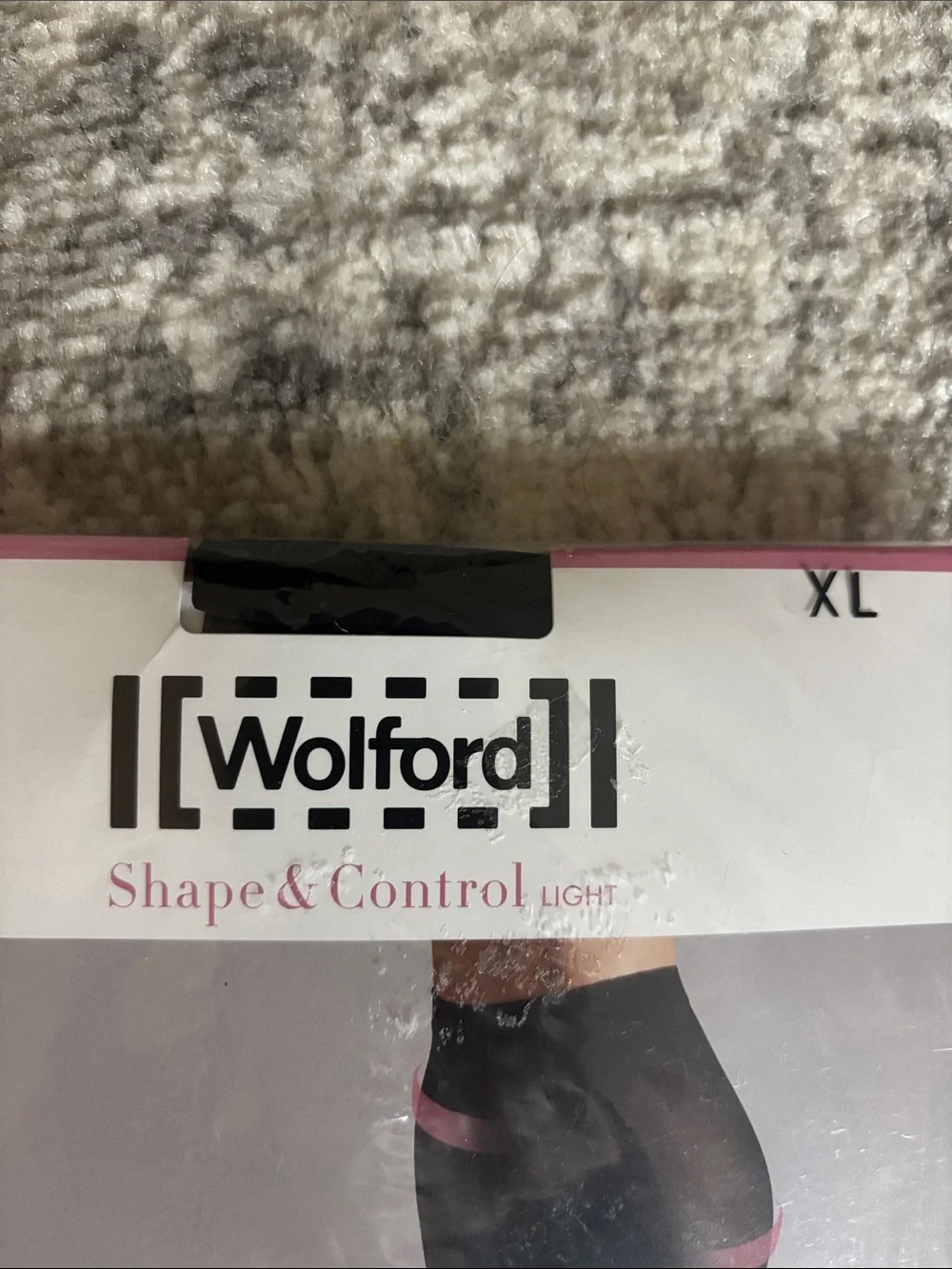 Wolford Shape Control Light Individual 10 Control Top Tights Size XL Black NWT